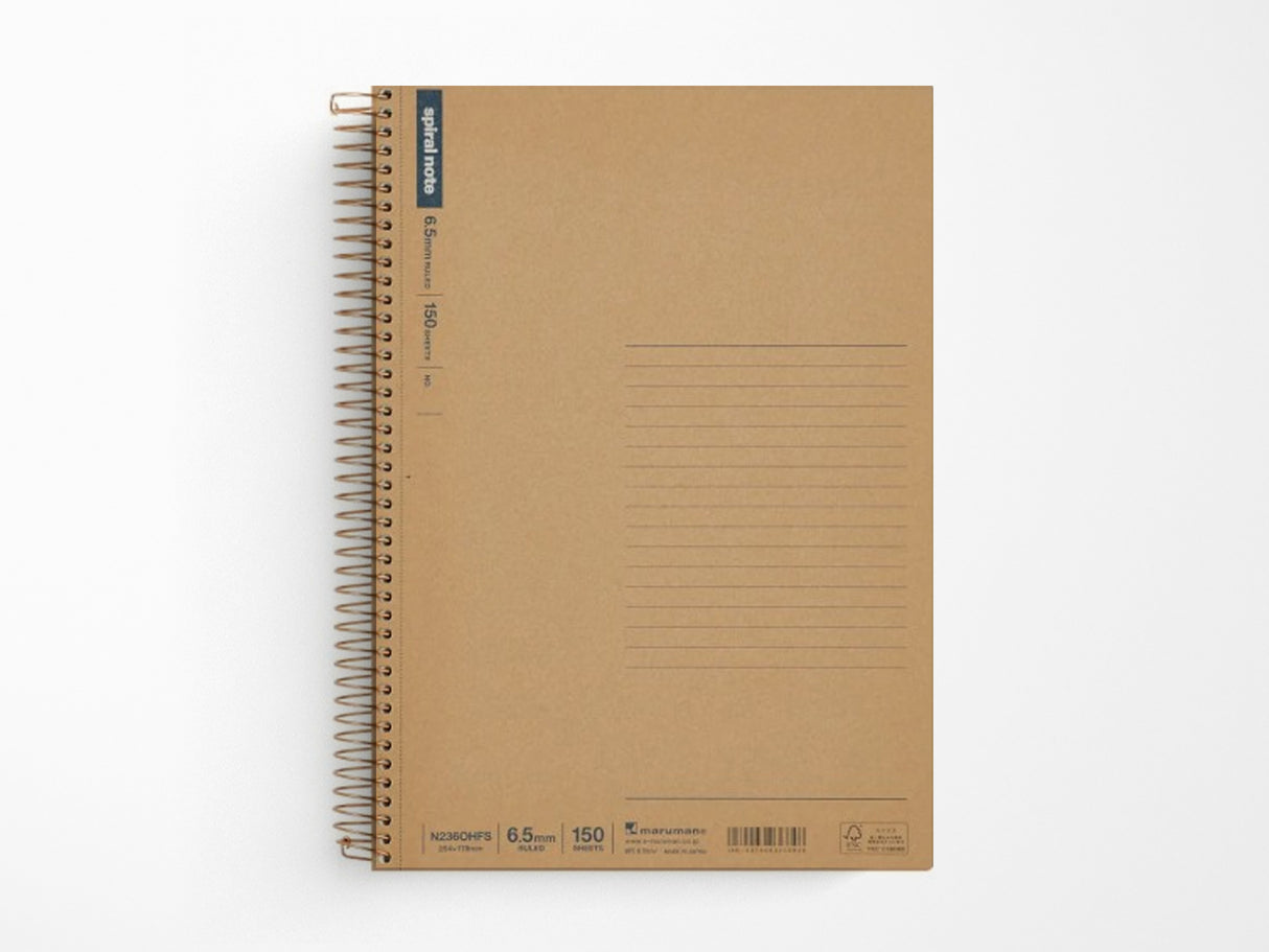 Maruman Spiral Notebook Basic B5 - 150 Sheets