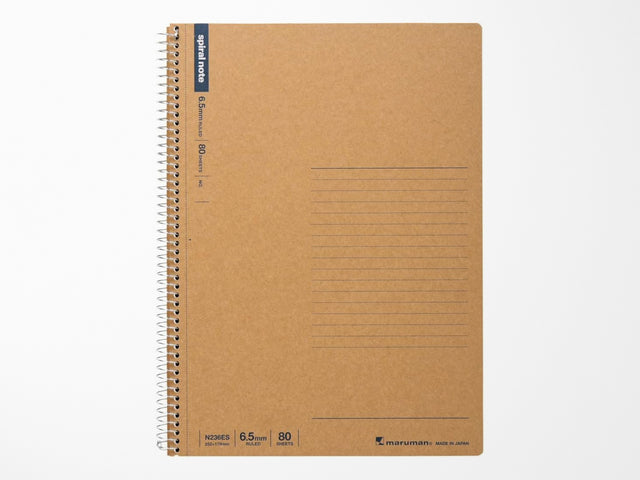 Maruman Spiral Notebook Basic B5 - 80 Sheets