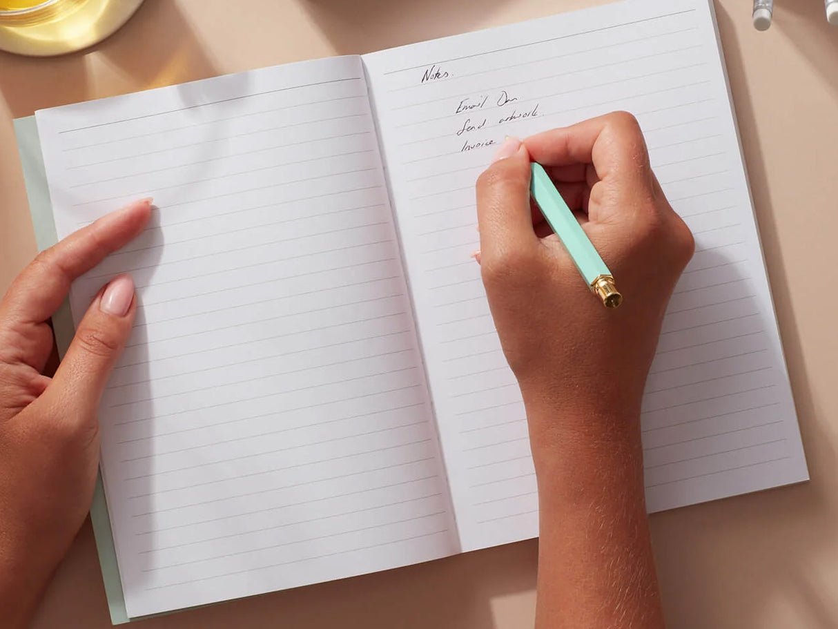 Maya Angelou Green Softcover Notebook