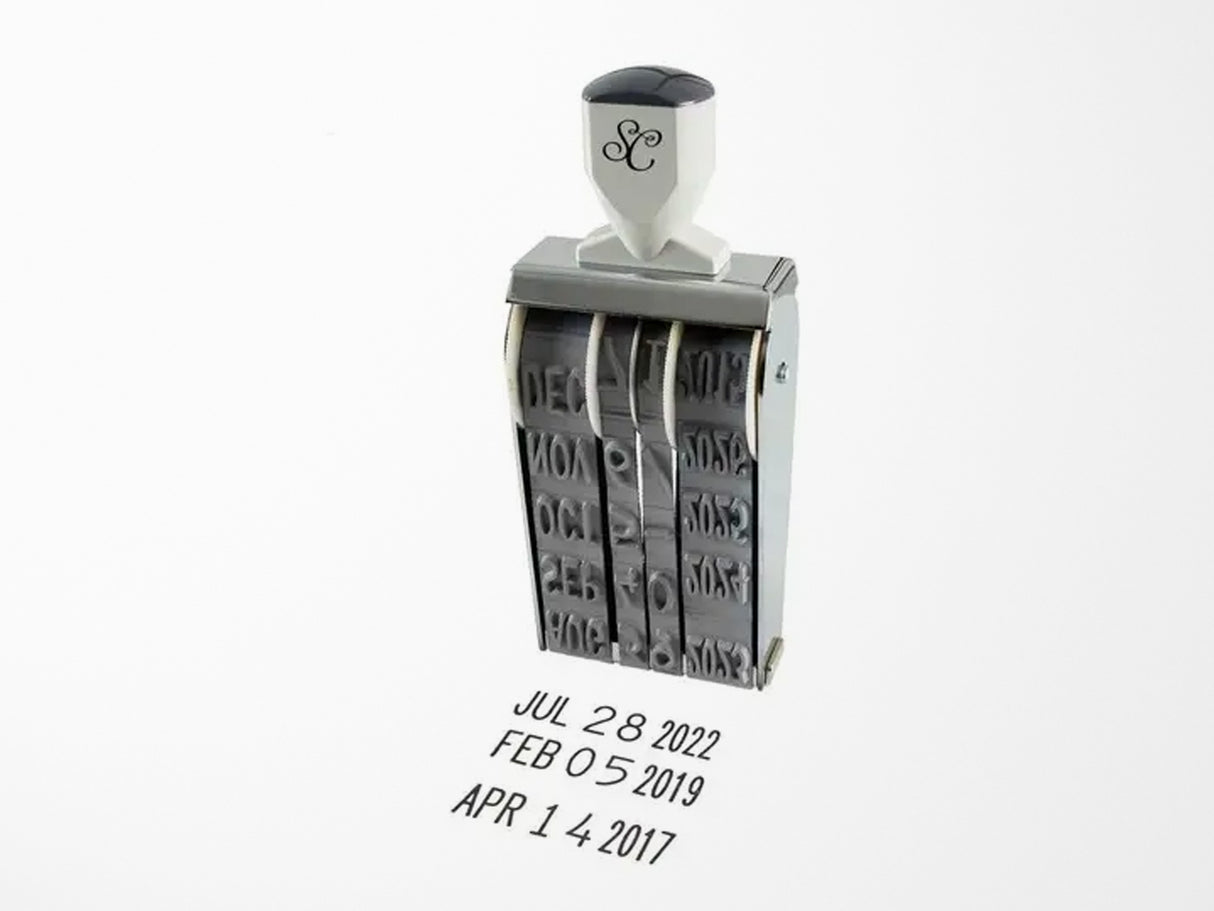 Mega Date Rotating Stamp - Classic