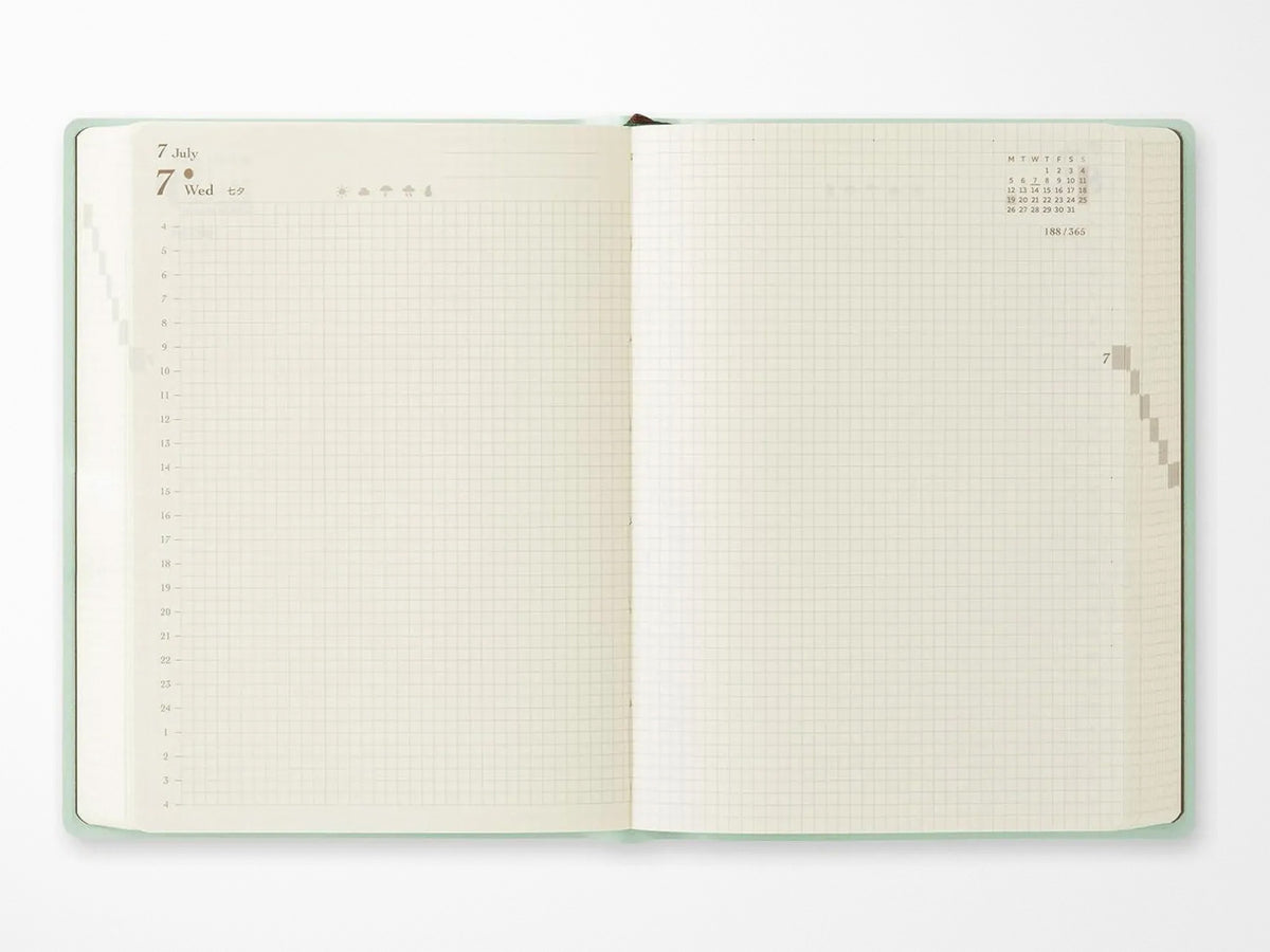 Midori 2027 Hibino Diary Planner