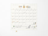 Midori Desk Calendar 2027 - Small Cat