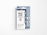 Midori Index Clips Chiratto Silver M