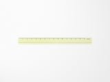 Midori Lens Magnifying Ruler - Yellow