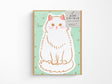 Midori Letter Set Die-Cut Cat