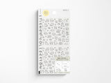 Midori Planner Stickers - S Dog