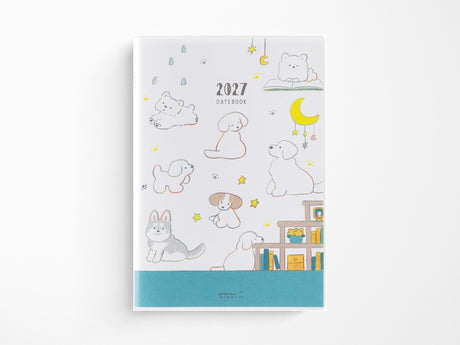 Midori Pocket Diary B6 Dog 2027