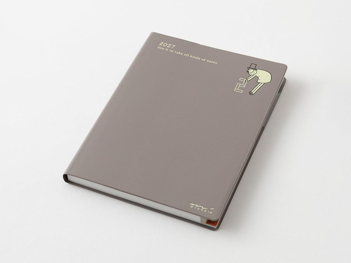 Midori Pocket Diary B6 Ojisan 2027