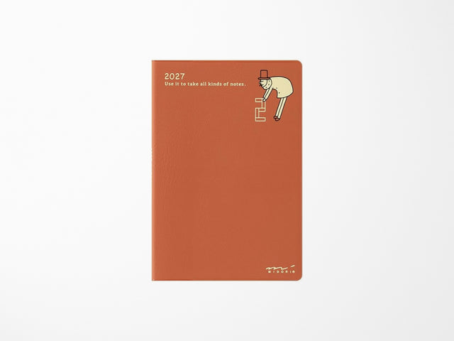 Midori Pocket Diary Mini Ojisan 2027