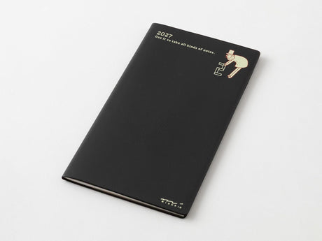Midori Pocket Diary Slim Ojisan 2027