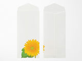 Midori Seasonal Envelopes - 026 Four Designs Sunflower