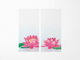 Midori Seasonal Memo Letter Pad - 599 Four Designs Poppy