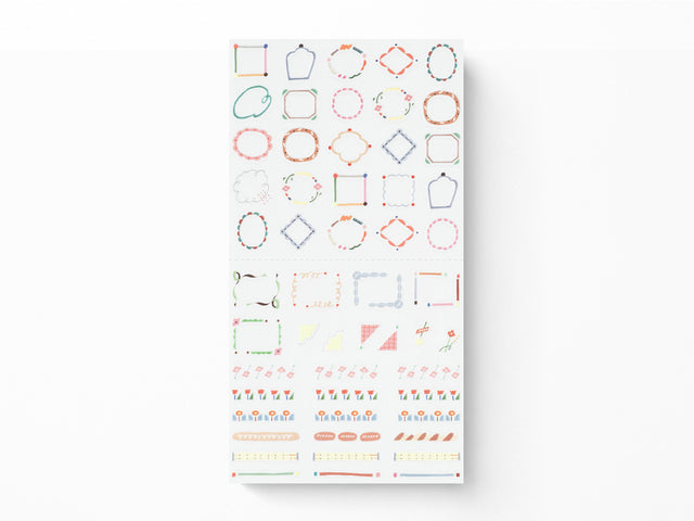 Midori Stickers - 2740 Date Circle Decorative