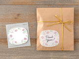 Midori Sticky Notes - Transparent Flower Pink