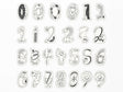 Midori Yuru Log Roll Sticker Numbers