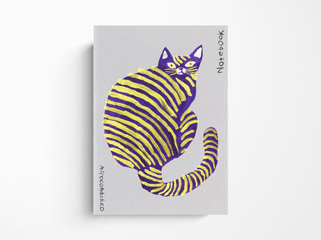 Miroco Machiko A5 Notebook - Cat
