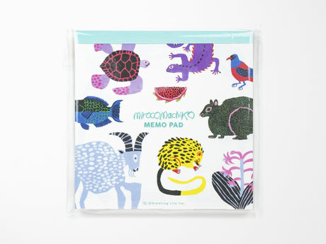 Miroco Machiko Square Memo Pad - Amami Oshima