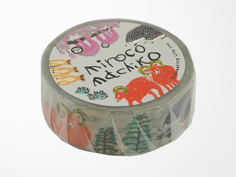 Miroco Machiko Washi Tape - Safari