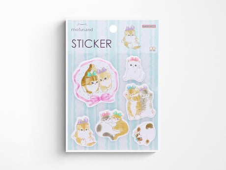 Mofusand Sticker Set - Ribbon