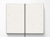 Moleskine 18 Month 2026-2027 Weekly Planner - Black Hardcover