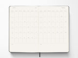 Moleskine 18 Month 2026-2027 Weekly Planner - Black Hardcover