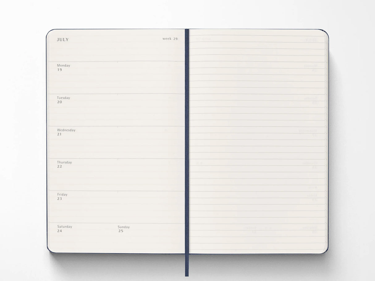 Moleskine 18 Month 2026-2027 Weekly Planner - Myrtle Green Soft Cover