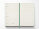 Moleskine 18 Month 2026-2027 Weekly Planner - Sage Green Hardcover
