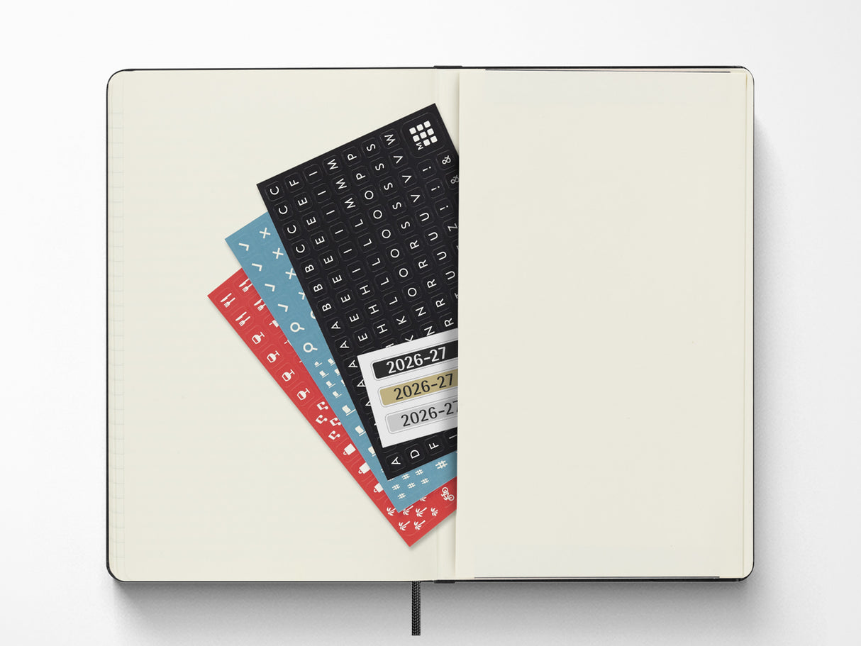 Moleskine 18 Month 2026-2027 Weekly Planner - Sapphire Blue Hardcover