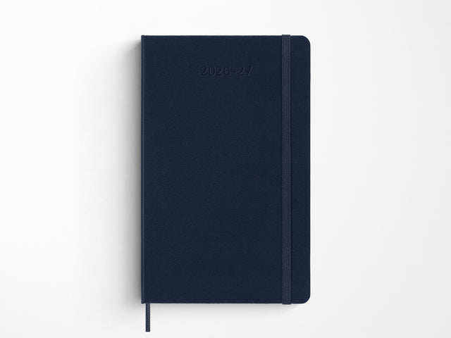 Moleskine 18 Month 2026-2027 Weekly Planner - Sapphire Blue Hardcover
