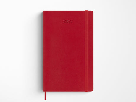 Moleskine 2027 Daily Planner - Scarlet Red Hardcover