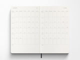 Moleskine 2027 Weekly Horizontal Planner - Black Hardcover