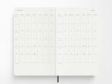 Moleskine 2027 Weekly Planner - Myrtle Green Soft Cover