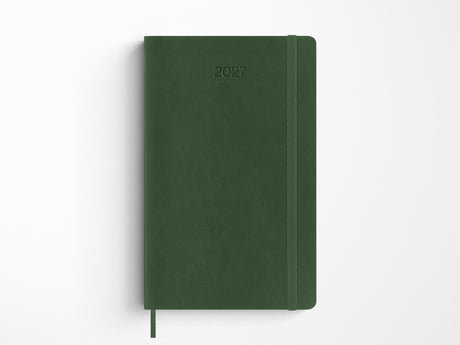 Moleskine 2027 Weekly Planner - Myrtle Green Soft Cover