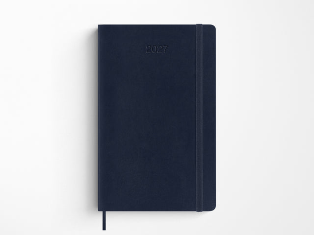 Moleskine 2027 Weekly Planner - Sapphire Blue Soft Cover