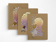 Moleskine Alice's Adventures in Wonderland Set of Three XL Ruled Cahier Notebooks