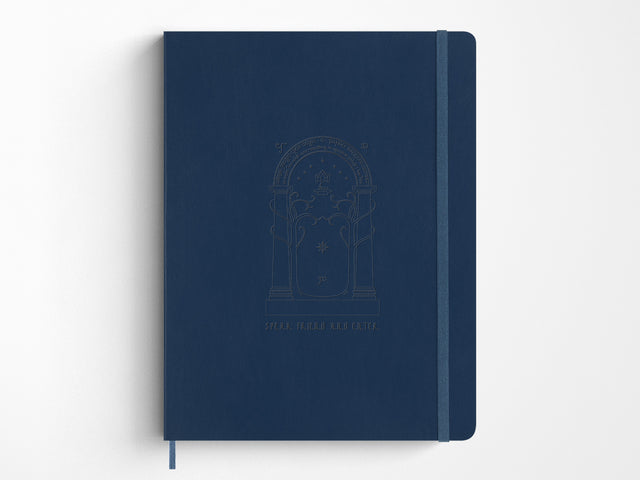 Moleskine Lord of the Rings Doors of Durin XL Softcover Notebook - Ruled Pages