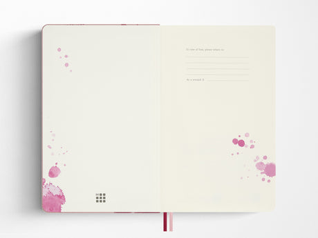Moleskine Sakura Themed Box Notebook, Cahier Journal & 2 Blackwing Pencils