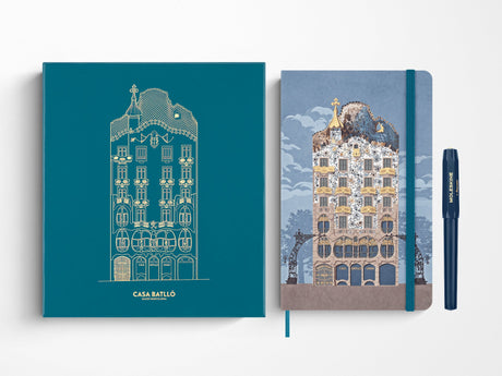 Moleskine x Casa Batlló Collector's Box With Notebook and Kaweco Pen
