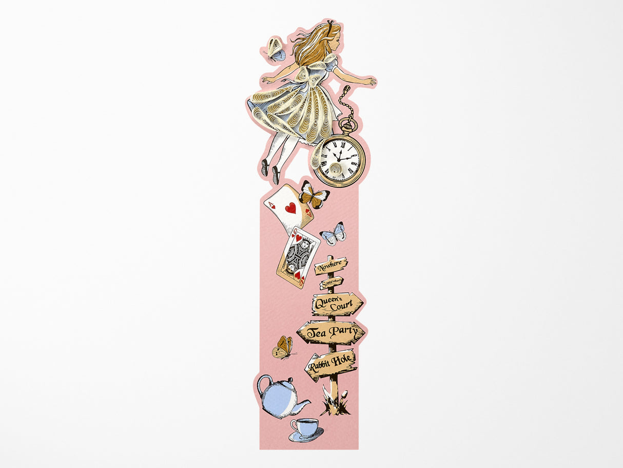 Moleskine x Origamo Alice's Adventures in Wonderland Bookmark