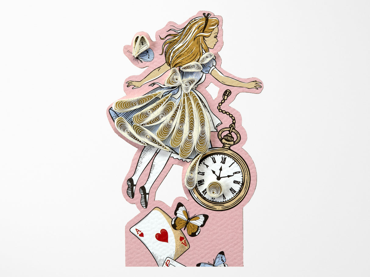 Moleskine x Origamo Alice's Adventures in Wonderland Bookmark