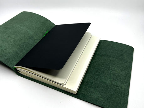 Montana Tri-Fold Refillable Leather Journal