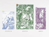 Moomin Pencil Board for Hobonichi A5 Size - Jungle Game