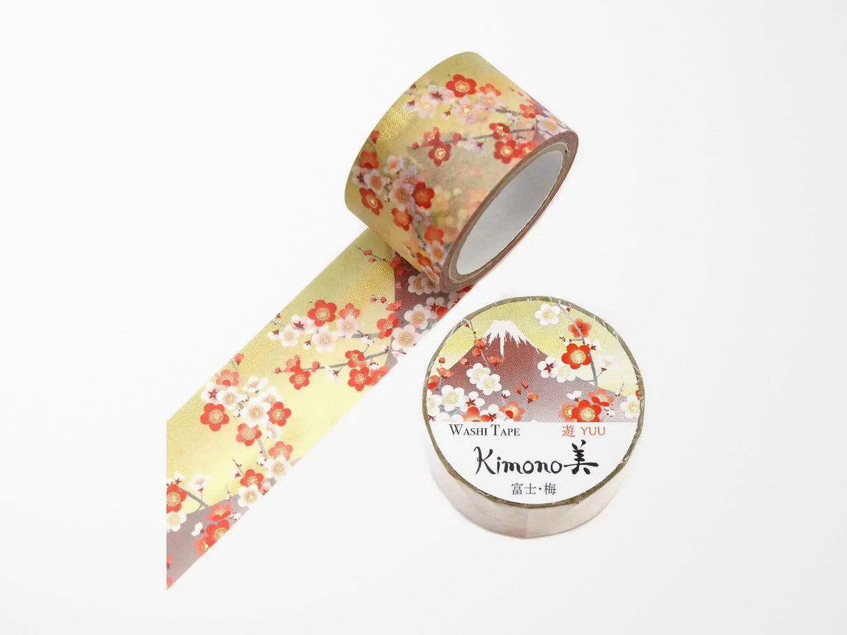 Mt Fuji Plum Blossom Washi Tape
