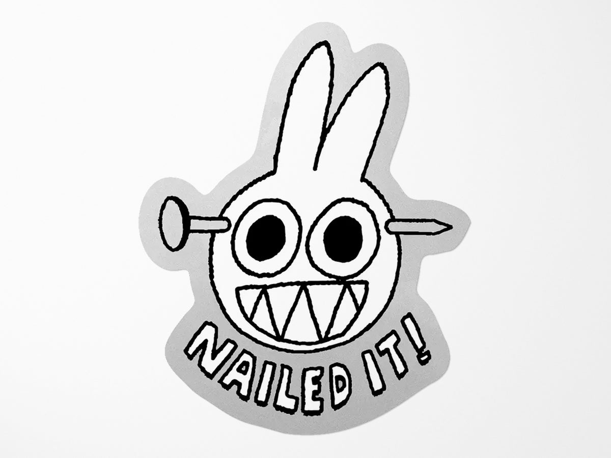 Nailed It Vinyl Sticker