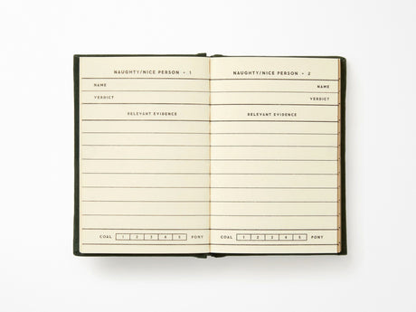 Naughty and/or Nice Tiny Diary