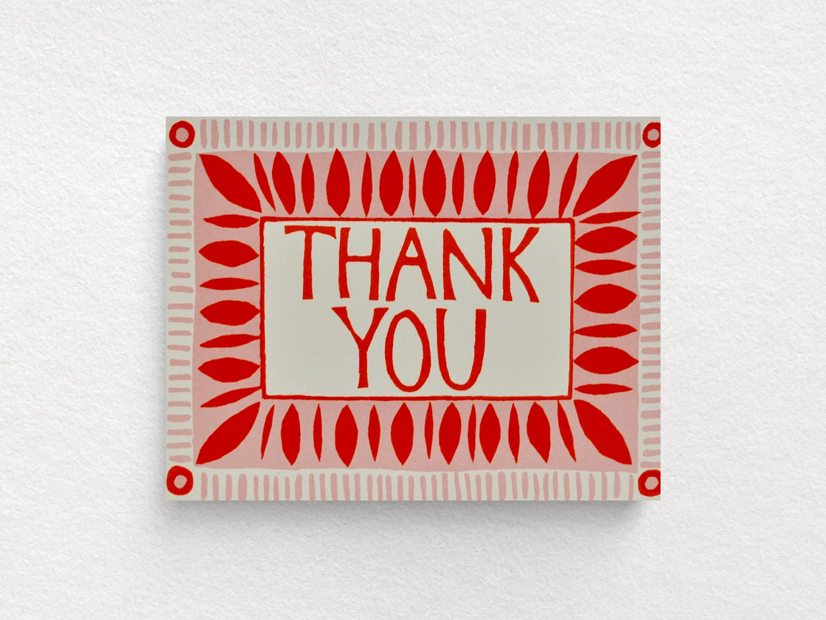 Neon Thank You Cards, Set of 10