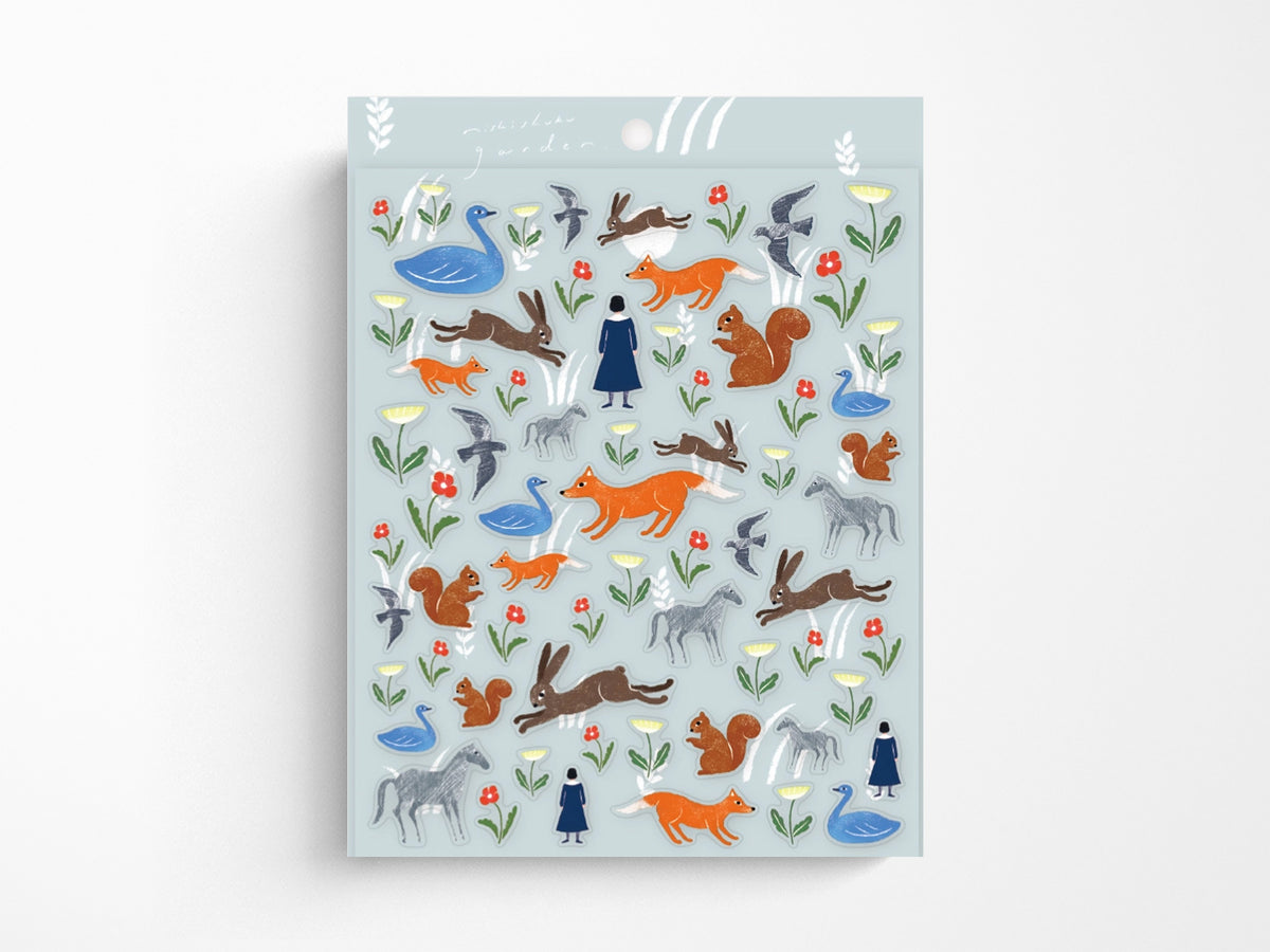 Nishi Shuku Sticker Sheet - Garden