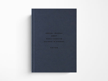 Notem ALVA ANNUAL Journal 2027 - Dark Blue A5