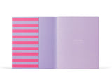 Notem UMA Journal - Medium Lavender Stripe