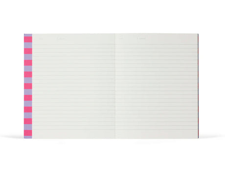 Notem UMA Journal - Medium Lavender Stripe